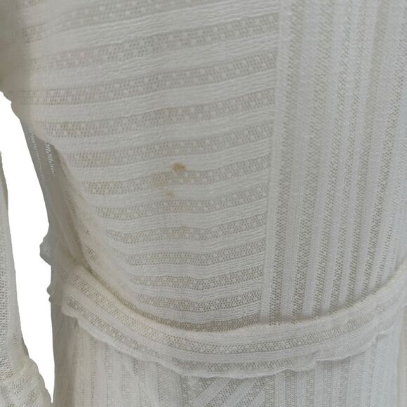 IRO Gwen A Line Bell Sleeves Flared Skirt V Neckline Mini Dress US‎ Size 4 FR 36 - Picture 9 of 11